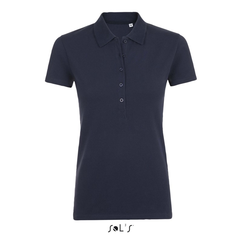 Sol's - Polo coton élasthanne femme PHOENIX WOMEN - French Marine