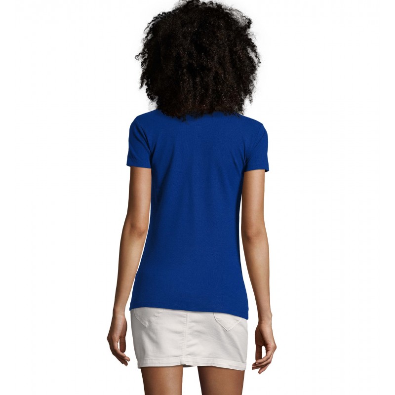 Sol's - Polo coton élasthanne femme PHOENIX WOMEN - Outremer
