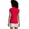 Sol's - Polo coton élasthanne femme PHOENIX WOMEN - Rouge