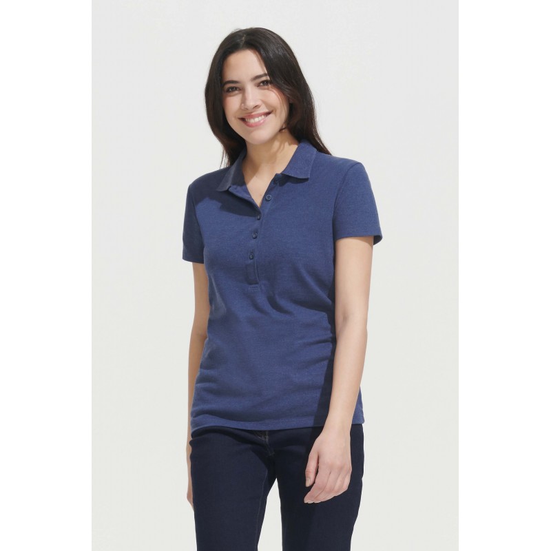 Sol's - Polo coton élasthanne femme PHOENIX WOMEN