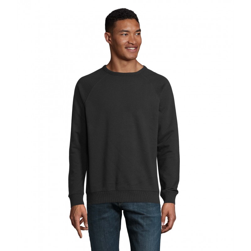 Neoblu - Sweat-shirt col rond french terry homme NELSON MEN - Noir Profond