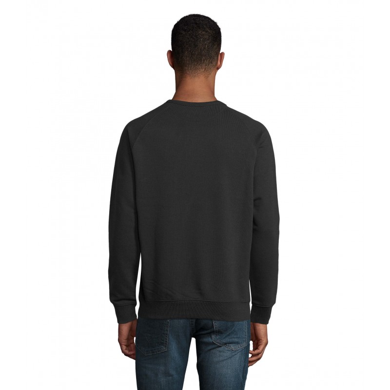 Neoblu - Sweat-shirt col rond french terry homme NELSON MEN - Noir Profond