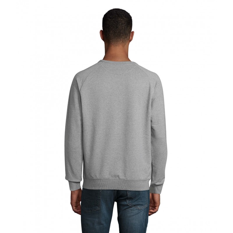 Neoblu - Sweat-shirt col rond french terry homme NELSON MEN - Gris Chiné