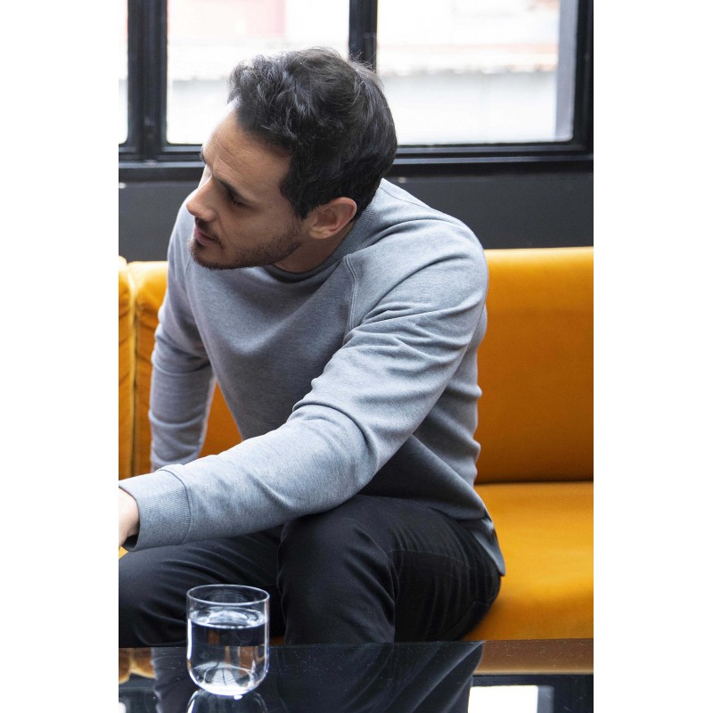 Neoblu - Sweat-shirt col rond french terry homme NELSON MEN