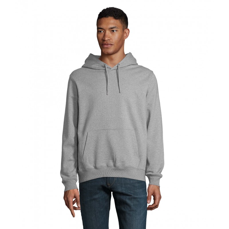 Neoblu - Sweat-shirt à capuche french terry homme NICHOLAS MEN - Gris Chiné