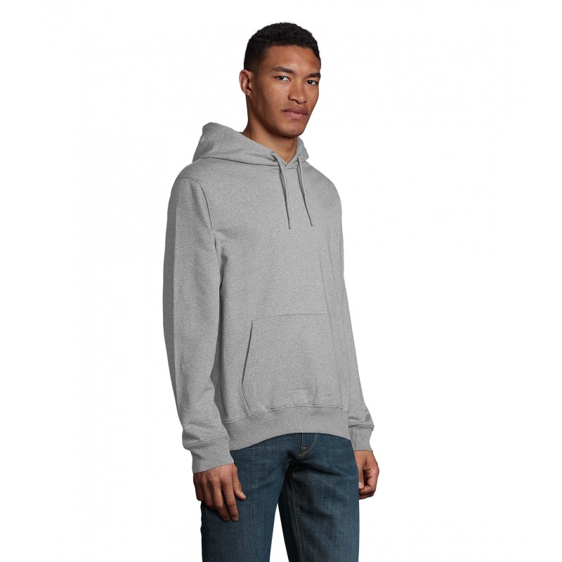 Neoblu - Sweat-shirt à capuche french terry homme NICHOLAS MEN - Gris Chiné
