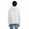 Sol's - Sweat-shirt homme à capuche SPENCER - Blanc Chiné