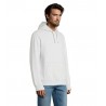 Sol's - Sweat-shirt homme à capuche SPENCER - Blanc Chiné