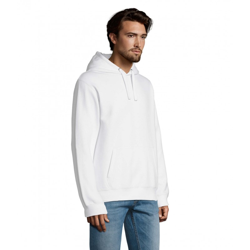 Sol's - Sweat-shirt homme à capuche SPENCER - Blanc