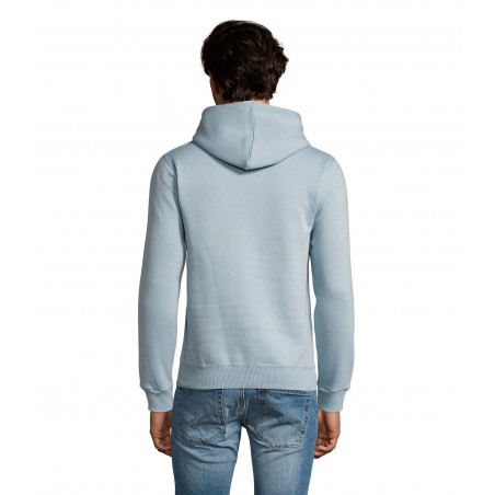 Sol's - Sweat-shirt homme à capuche SPENCER - Bleu Crémeux