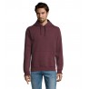 Sol's - Sweat-shirt homme à capuche SPENCER - Oxblood Chiné