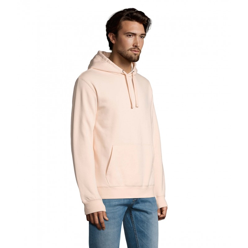 Sol's - Sweat-shirt homme à capuche SPENCER - Rose Crémeux