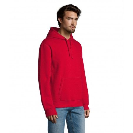 Sol's - Sweat-shirt homme à capuche SPENCER - Rouge