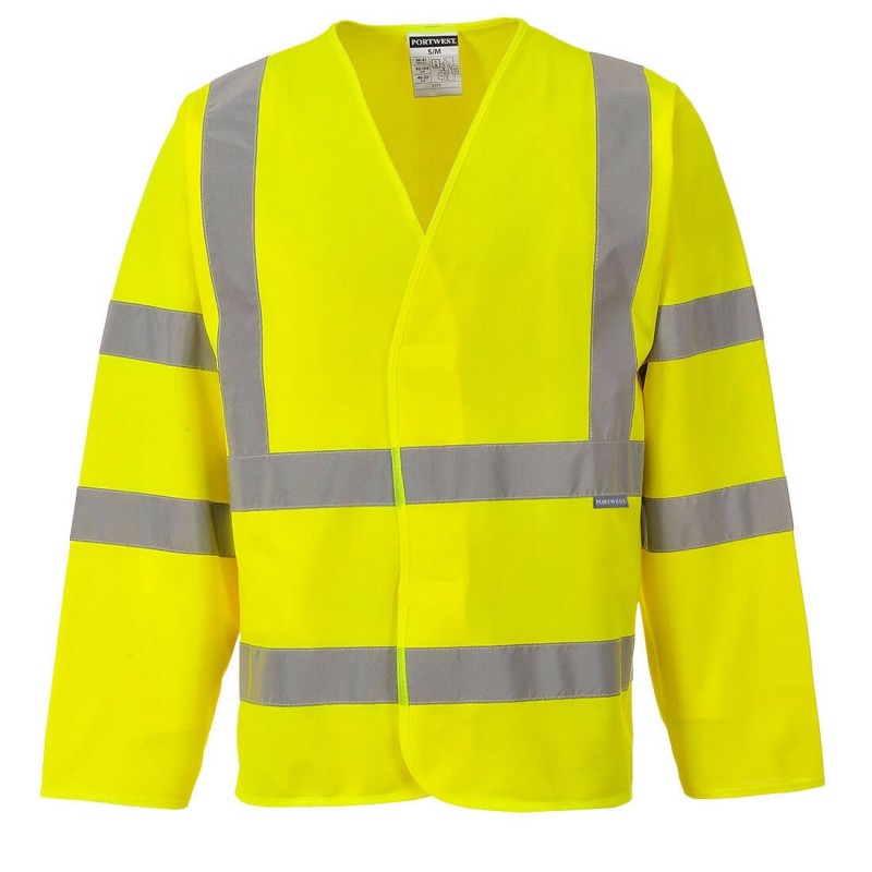 Portwest - Gilet 2 bandes et baudrier manches longues - C473