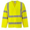 Portwest - Gilet 2 bandes et baudrier manches longues - C473