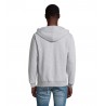 Sol's - Veste zippée homme à capuche SPIKE MEN - Gris Chiné