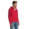 Sol's - Veste zippée homme à capuche SPIKE MEN - Rouge
