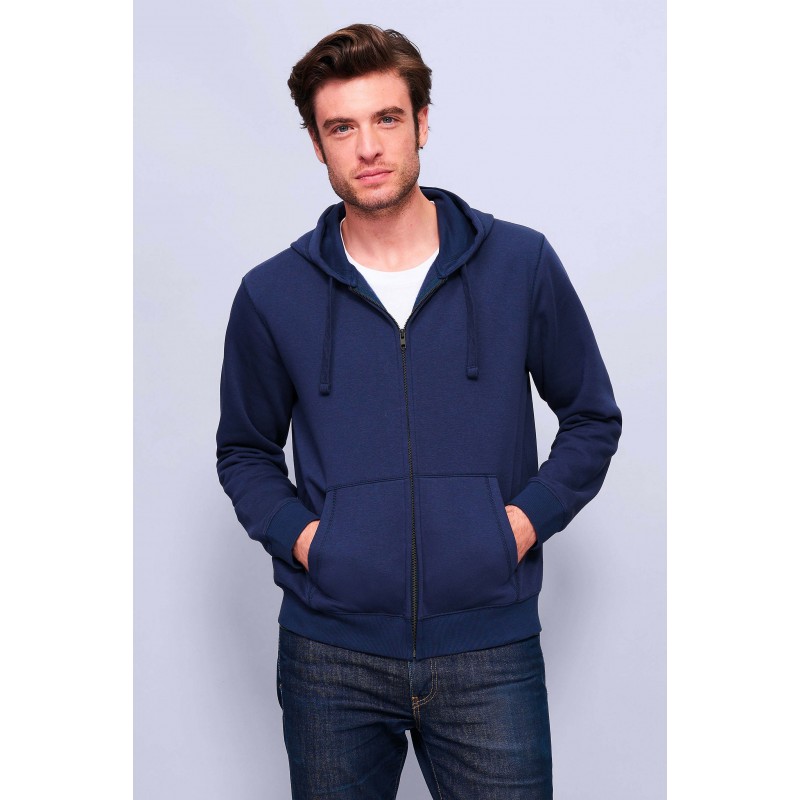 Sol's - Veste zippée homme à capuche SPIKE MEN