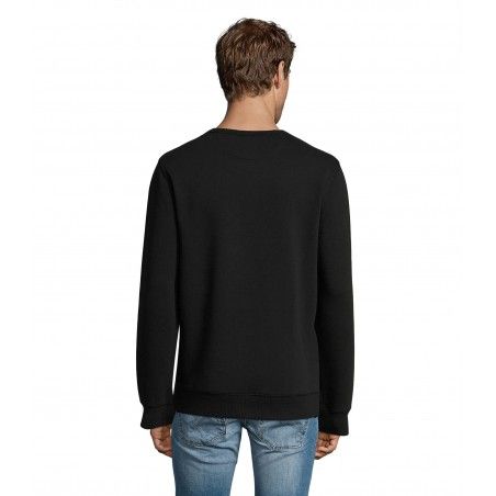 Sol's - Sweat-shirt homme col rond SULLY - Noir