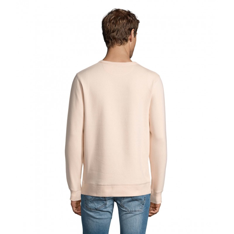 Sol's - Sweat-shirt homme col rond SULLY - Rose Crémeux