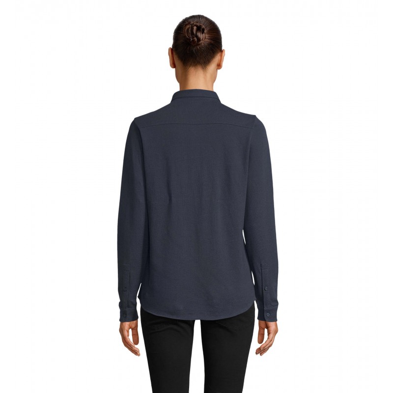 Neoblu - Chemise en coton piqué femme BASILE WOMEN - Nuit