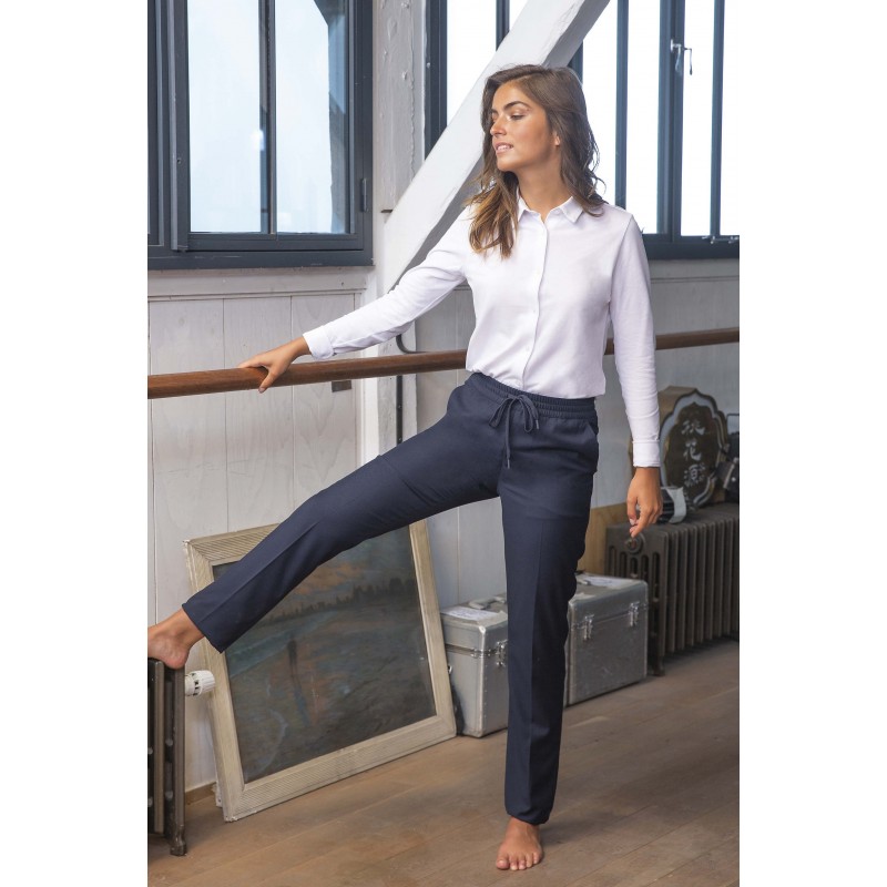 Neoblu - Chemise en coton piqué femme BASILE WOMEN