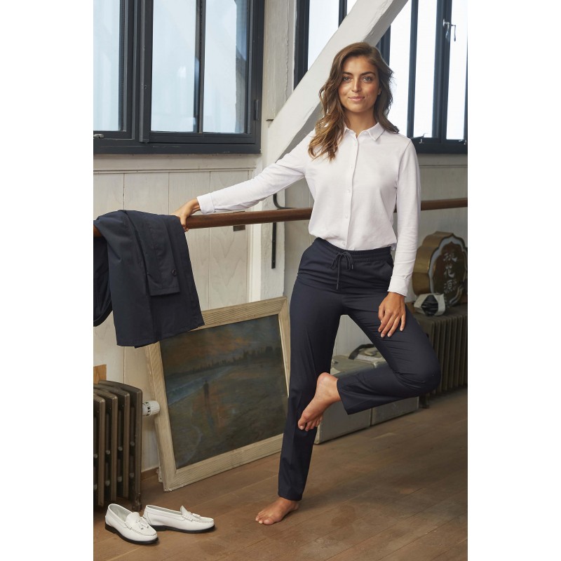 Neoblu - Chemise en coton piqué femme BASILE WOMEN