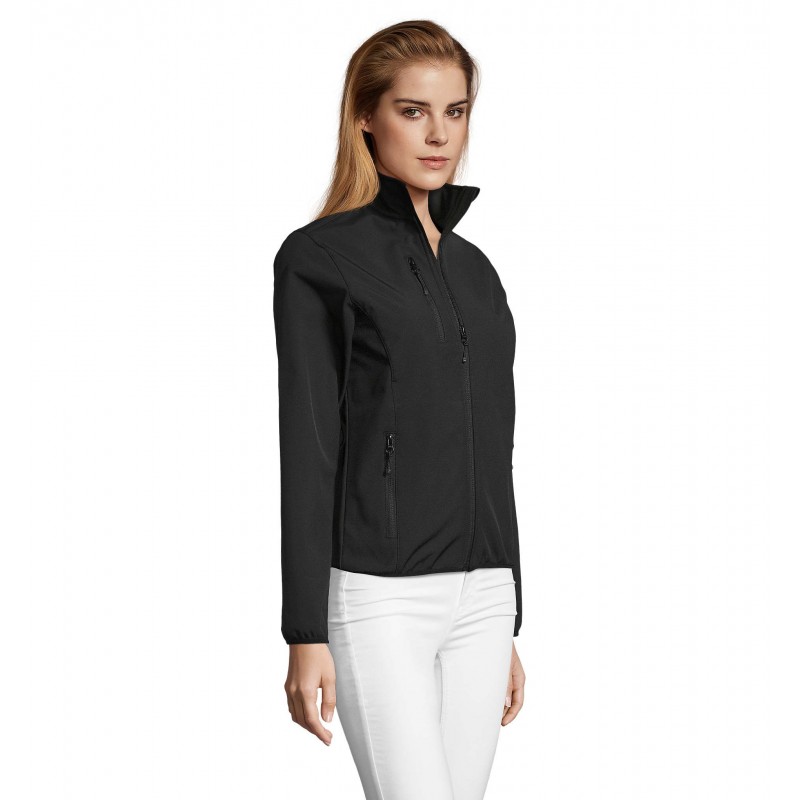 Sol's - Veste femme zippée softshell RADIAN WOMEN - Noir