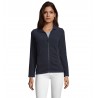Sol's - Veste polaire femme zippée NORMAN WOMEN - Marine