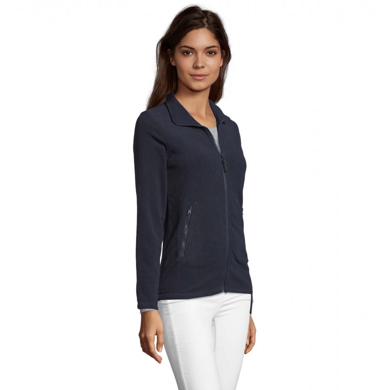 Sol's - Veste polaire femme zippée NORMAN WOMEN - Marine