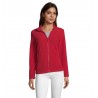 Sol's - Veste polaire femme zippée NORMAN WOMEN - Rouge