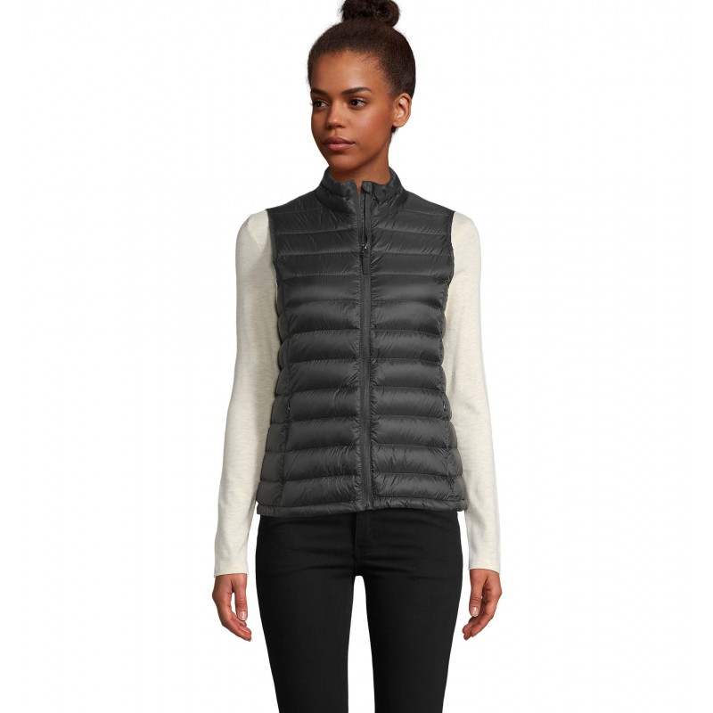 Sol's - Doudoune ultra light sans manches femme WILSON BW WOMEN - Noir