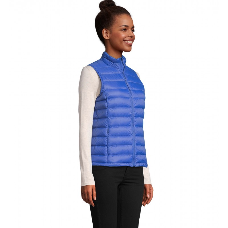 Sol's - Doudoune ultra light sans manches femme WILSON BW WOMEN - Royal