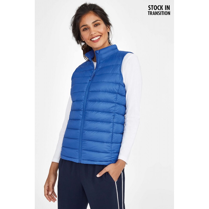 Sol's - Doudoune ultra light sans manches femme WILSON BW WOMEN