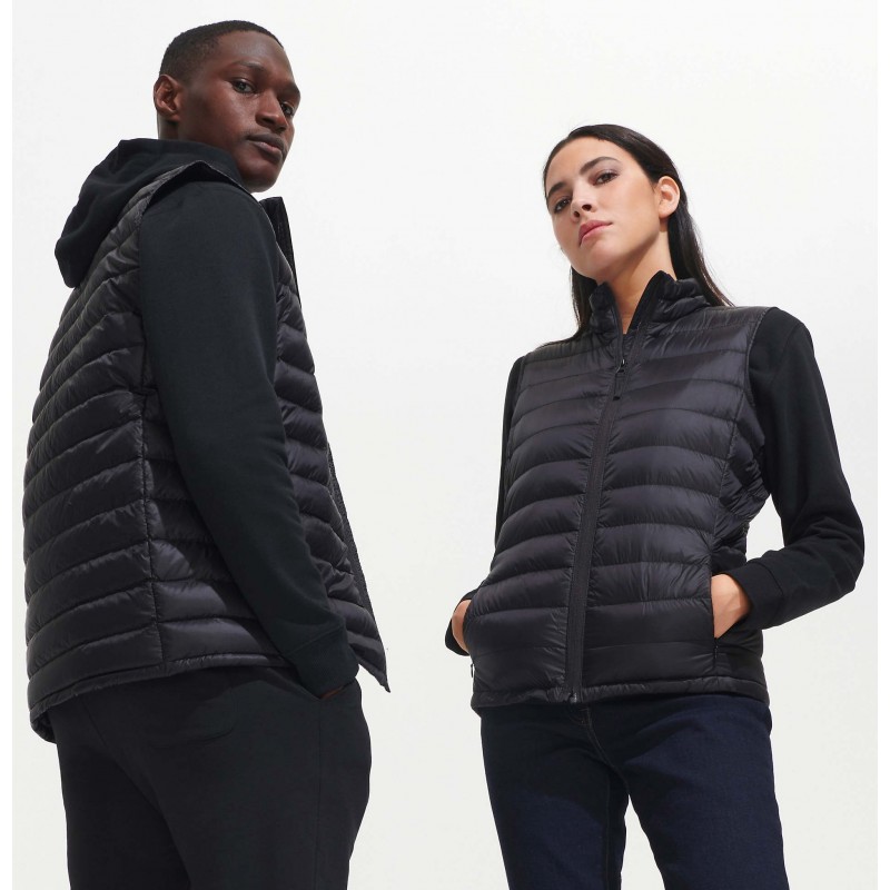 Sol's - Doudoune ultra light sans manches femme WILSON BW WOMEN