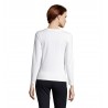 Sol's - Tee-shirt femme manches longues IMPERIAL LSL WOMEN - Blanc