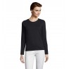 Sol's - Tee-shirt femme manches longues IMPERIAL LSL WOMEN - Noir Profond