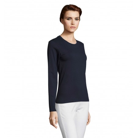 Sol's - Tee-shirt femme manches longues IMPERIAL LSL WOMEN - French Marine
