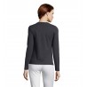 Sol's - Tee-shirt femme manches longues IMPERIAL LSL WOMEN - Gris Souris