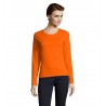 Sol's - Tee-shirt femme manches longues IMPERIAL LSL WOMEN - Orange