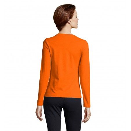 Sol's - Tee-shirt femme manches longues IMPERIAL LSL WOMEN - Orange