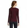 Sol's - Tee-shirt femme manches longues IMPERIAL LSL WOMEN - Oxblood