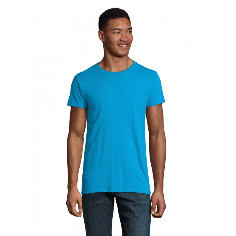 Sol's - Tee-shirt homme col rond ajusté REGENT FIT - Aqua