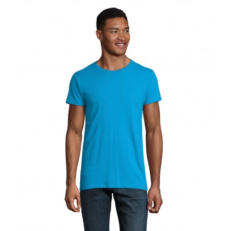 Sol's - Tee-shirt homme col rond ajusté REGENT FIT - Aqua