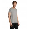 Sol's - Tee-shirt homme col rond ajusté REGENT FIT - Gris Chiné