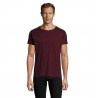 Sol's - Tee-shirt homme col rond ajusté REGENT FIT - Oxblood