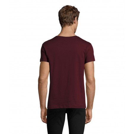 Sol's - Tee-shirt homme col rond ajusté REGENT FIT - Oxblood