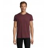 Sol's - Tee-shirt homme col rond ajusté REGENT FIT - Oxblood Chiné