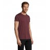 Sol's - Tee-shirt homme col rond ajusté REGENT FIT - Oxblood Chiné