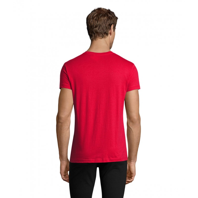 Sol's - Tee-shirt homme col rond ajusté REGENT FIT - Rouge